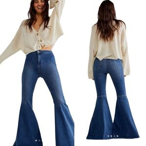 NWT Free People We The Free Just Float On Flare Jeans SZ 26